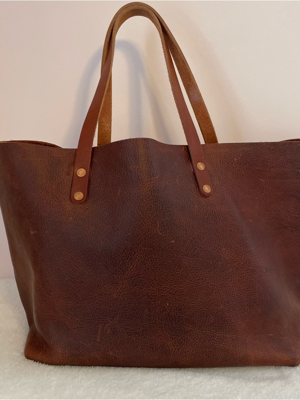 KMM brown Kodiak market tote, great preloved condition!‎ - Picture 5 of 9